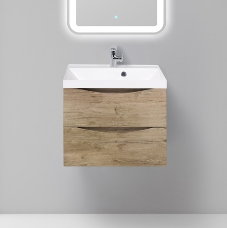 База под раковину подвесная BelBagno MARINO-600-2C-SO-RN-P Rovere Nature