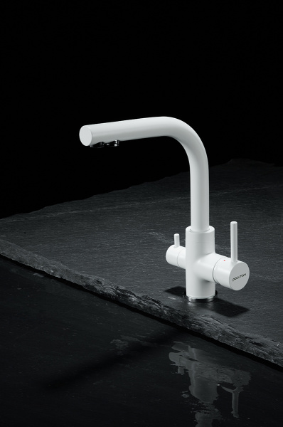 Смеситель для кухни с подключением к фильтру  Paulmark Essen Es213011-431TW