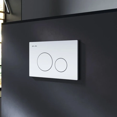 Инсталляция для подвесного унитаза Am.Pm PrimeFit I012709.0101 с кнопкой смыва, белый глянец