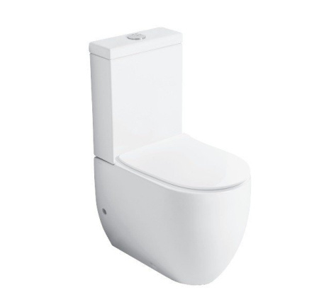 Чаша унитаза Kerasan Flo 311701 белый, без сиденья и бачка