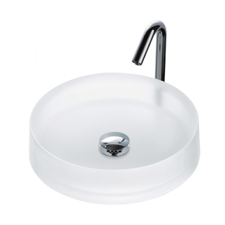 Раковина накладная круглая TOTO Luminist/R MRZ700BCB1