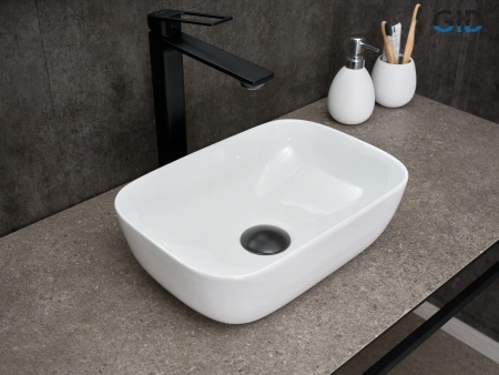 Раковина накладная (36х25) Gid N1334