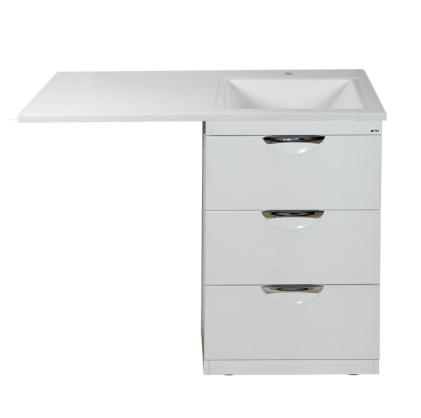 Тумба под стиральную машину Misty Куба 60  П-Куб01060-0113Я