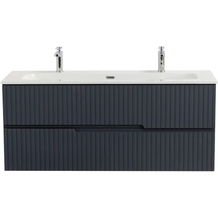 Тумба под раковину Cezares DUET-N-1200-2C-SO-GR-P Grafito