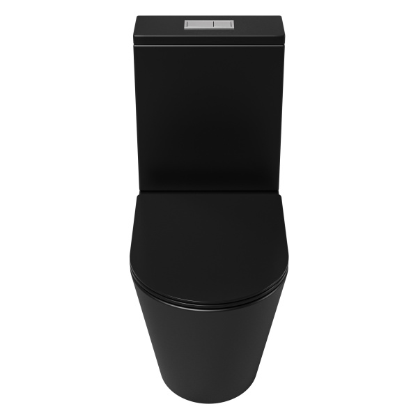 Унитаз напольный безободковый Grossman  GR-4458BMSQ с сиденьем микролифт