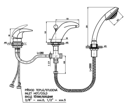 Смеситель RAV LABE L071.5Y