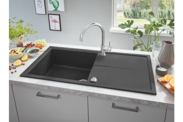 Смеситель однорычажный для кухни Grohe BauClassic 31535 001 (31535001) хром