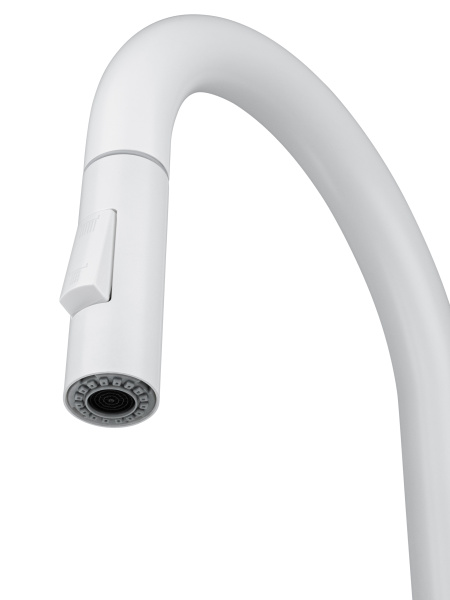 Смеситель для кухни с выдвижным изливом WONZON & WOGHAND, белый матовый WW-A20782-MW Смеситель для кухни с выдвижным изливом WONZON & WOGHAND, белый матовый WW-A20782-MW