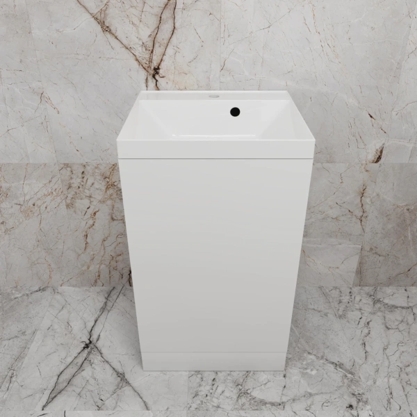 Тумба без раковины 50 см  Style Line Моно ЛС-00002450 белый софт