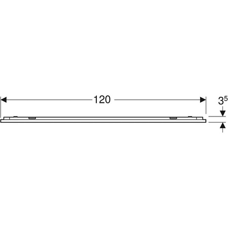 Зеркало Geberit Option Plus 501.074.00.1
