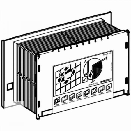 Защитная крышка Geberit для смывного бачка скрытого монтажа Sigma 241.826.00.1