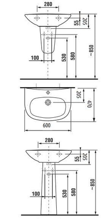 Раковина Jika Zeta 8103920001049
