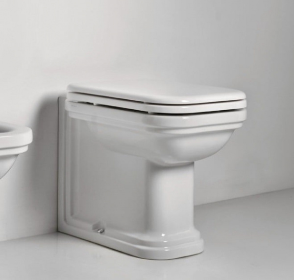 Унитаз напольный приставной Kerasan Waldorf 411801bi