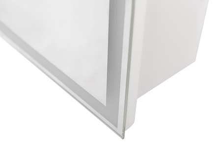 Зеркальный шкаф (60х80) BelBagno SPC-GRT-600/800-1A-LED-TCH с подсветкой