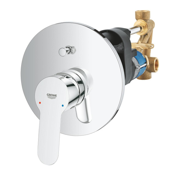 Смеситель для ванны Grohe Bauedge 29079 000 (29079000) хром