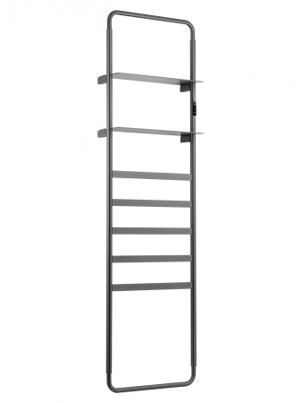 Полотенцесушитель электрический WONZON & WOGHAND DÜSSELDORF, темный графит WW-A205-GM