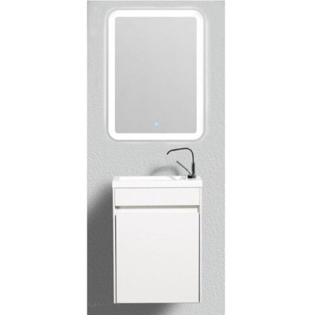 База под раковину подвесная BelBagno PIETRA MINI-460-1A-SO-BL-L Bianco Lucido