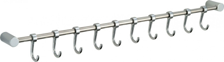 Планка с крючками 10 крючков Savol S-006210