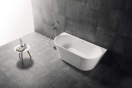 Акриловая ванна (170х80) ABBER AB9216-1.7MW без гидромассажа, белый