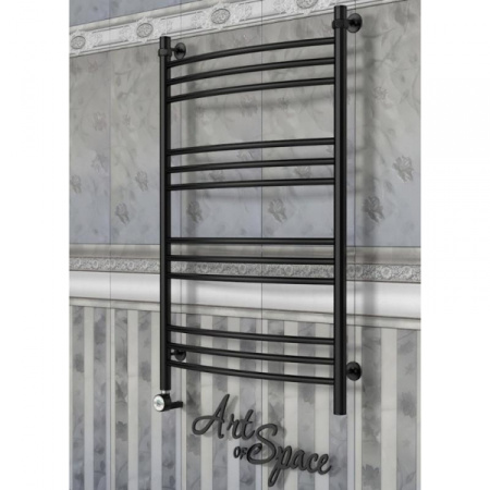Полотенцесушитель ArtofSpace Corint EACT6001000RAL9005LS