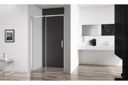 Душевая дверь (140х195) BelBagno ACQUA-BF-1-140-C-Cr
