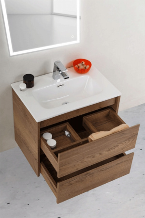 База под раковину подвесная BelBagno KRAFT 39-700/390-2C-SO-RT Rovere Tabacco