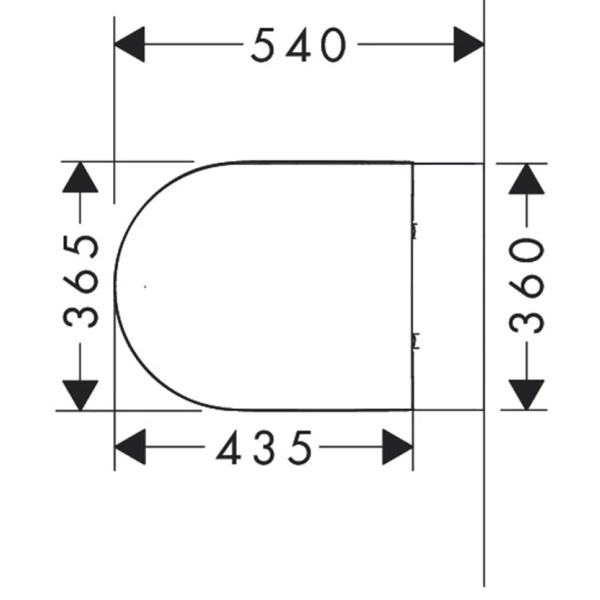 Сиденье для унитаза Hansgrohe GladeLake S 60112450 с микролифтом