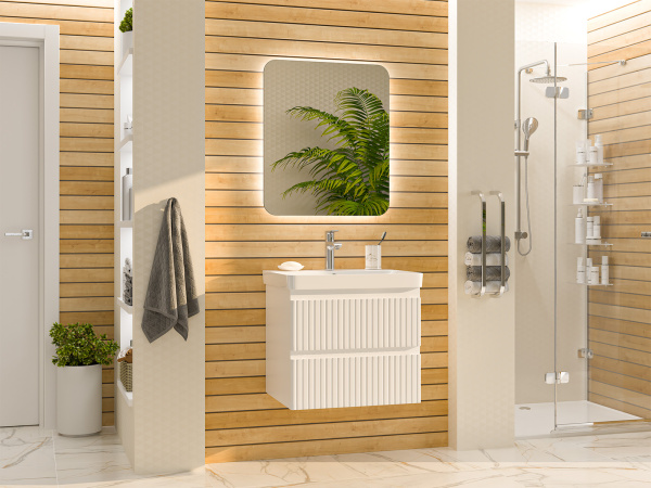 Тумба с раковиной  Brevita Victory 60  УТ000015990