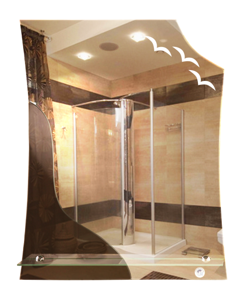 Зеркало (51,5x64) Continent Анталия В045