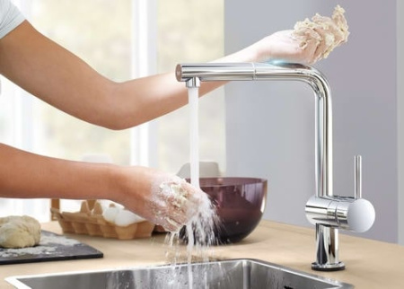 Сенсорный однорычажный смеситель для мойки 1/2“ Grohe Minta Touch 31360 DC0 (31360DC0)