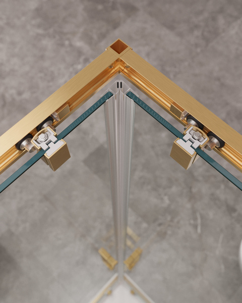 Душевой уголок (130х120) CEZARES MOLVENO MOLVENO-AH-22-130/120-C-BORO-IV