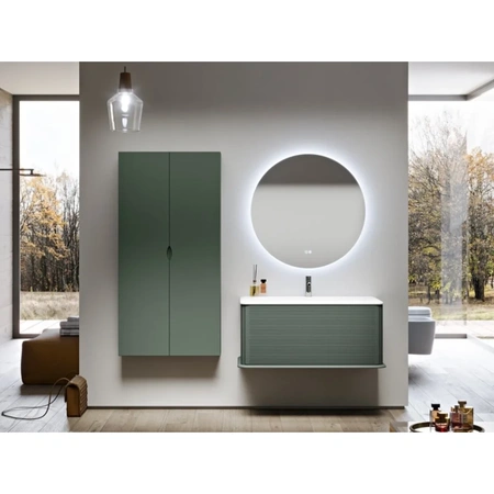 Пенал Cezares Idra 55297 подвесной L/R, Verde Opaco