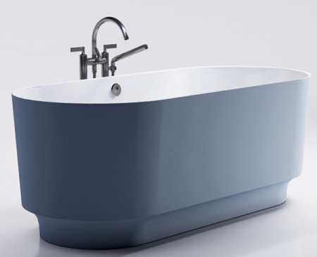 Ванна из искусственного камня Astra-Form Аквариус (170х75) 01010089 RAL матовый