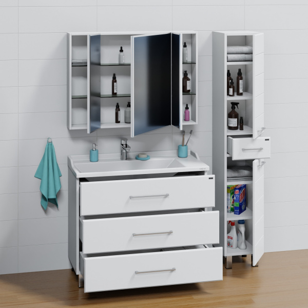 Тумба под раковину СаНта  Омега 100 207017