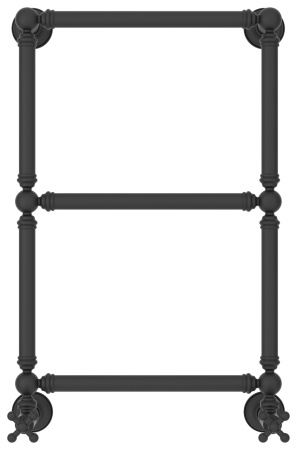 Полотенцесушитель Водяной Сунержа Ренессанс 1304 (66х40) Темный Титан Муар 15-0280-6640