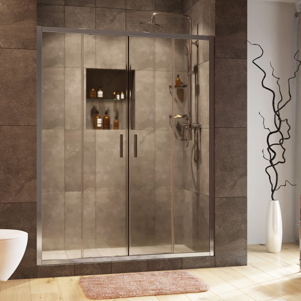 Душевая дверь (170х200) WasserKRAFT Lippe 45S09