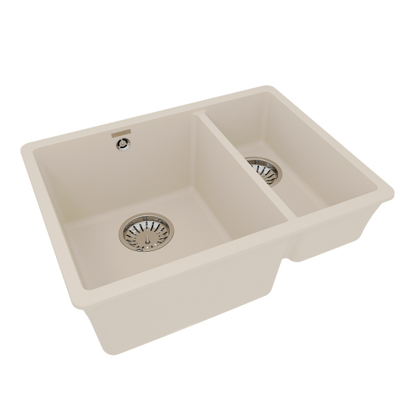 Кухонная мойка Lemark SINARA 550.2-U  шампань  9910084