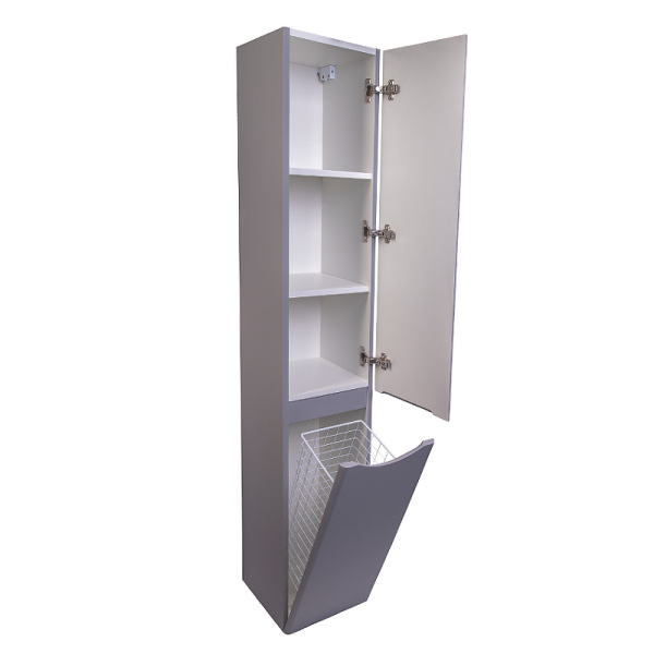 Пенал напольный Style Line Бергамо 30 СС-00002330 серый