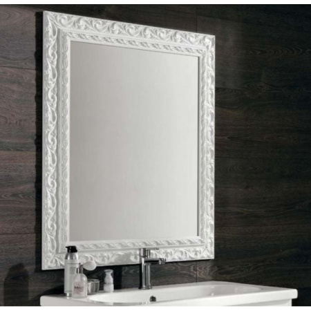 Зеркало белый Eban Barocco FCRBK098-B