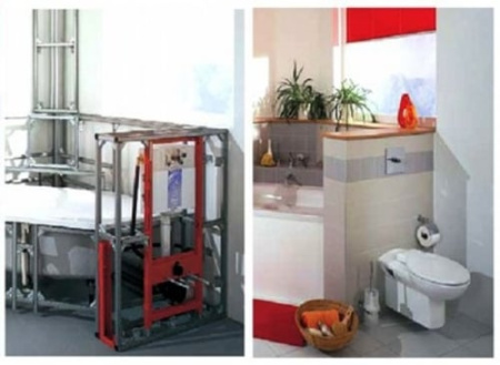 Инсталяционная система для подвесного унитаза TECE 9300031