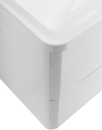 База под раковину BelBagno 120 ACQUA-1200-2C-SO-BL подвесная Bianco Lucido