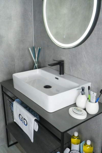 Раковина накладная (60х42) Gid N9256