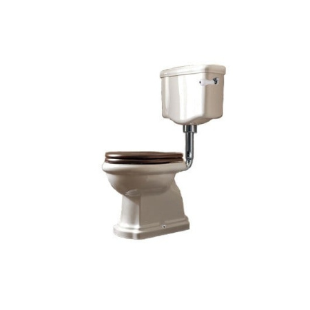 Бачок низкий для унитаза с боковым отверстием для ручки смыва Kerasan Retro 107201