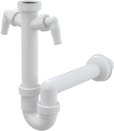Сифон для мойки AlcaPlast A82 Ø40