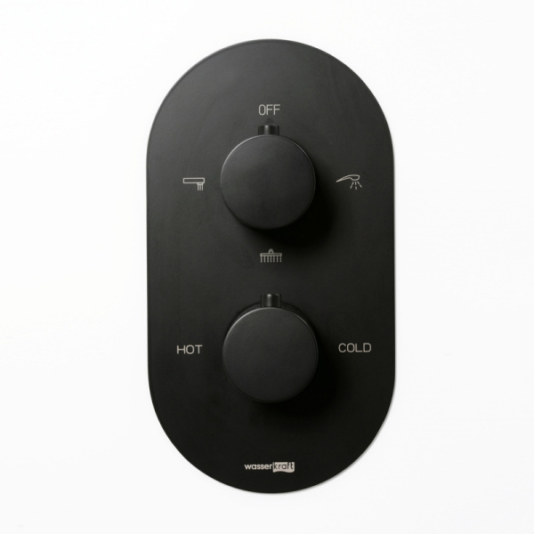 Термостатический смеситель для ванны WasserKRAFT Elbe 7444 Thermo