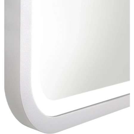 Зеркало с подсветкой Art&Max GENOVA AM-Gen-800-800-DS-F-White сенсорным выключателем
