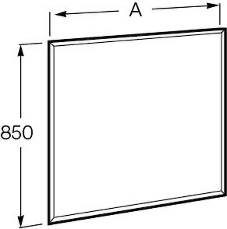 Зеркало (80х85) Roca Aneto 812363000
