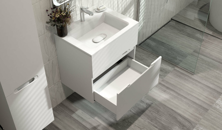 Тумба под раковину Jorno Modul 65  Mоl.01.62/P/W