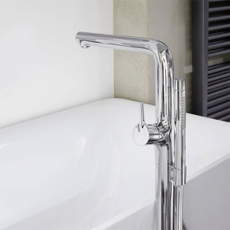 Смеситель для ванны напольный Hansgrohe Talis S 72412000