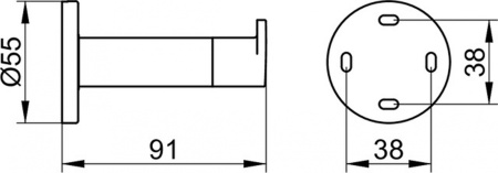 Крючок Keuco PLAN 14911370000